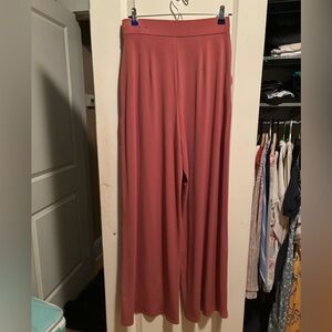 Express Blush Flowy Pants